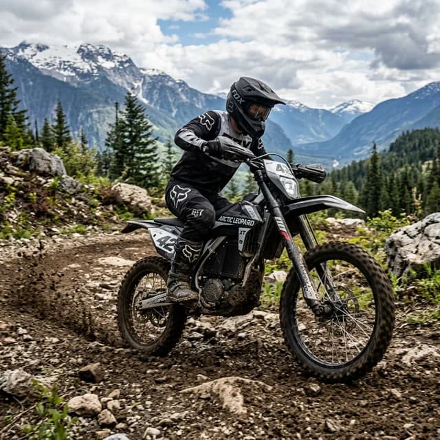 Arctic Leopard XT 620 - электробайк для горных туров в Алматы