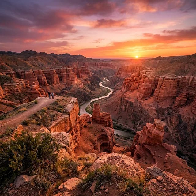 Чарынский Каньон — электро-эндуро тур, Charyn Canyon