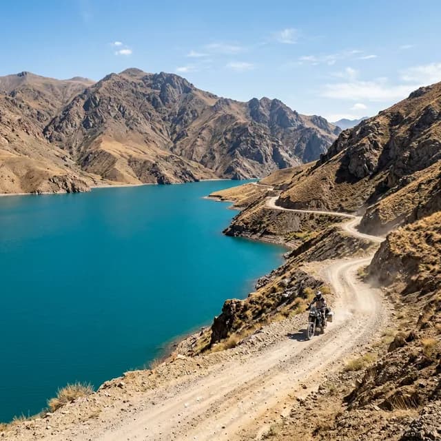 Бартогайское водохранилище — электро-эндуро тур, Bartogay Reservoir