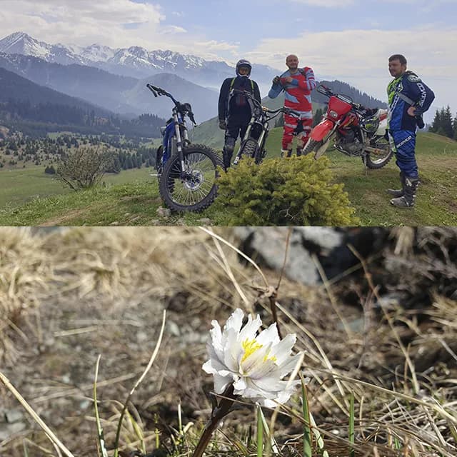 Технический траверс по краю обрыва с сыпучим гравием под колёсами