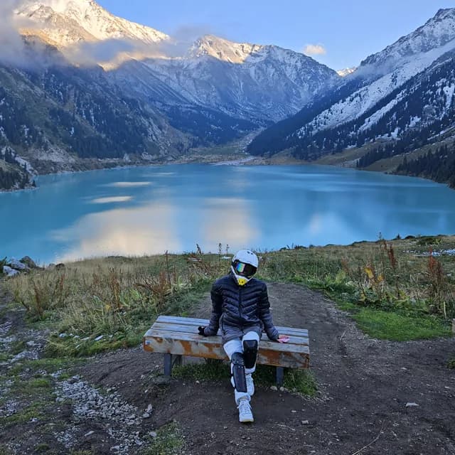 Большое Алматинское Озеро (БАО) — электро-эндуро тур, Trans-Ili Alatau, 2511m