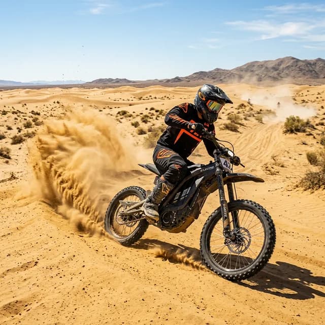 Пески Косозена — электро-эндуро тур, Kosozen Track