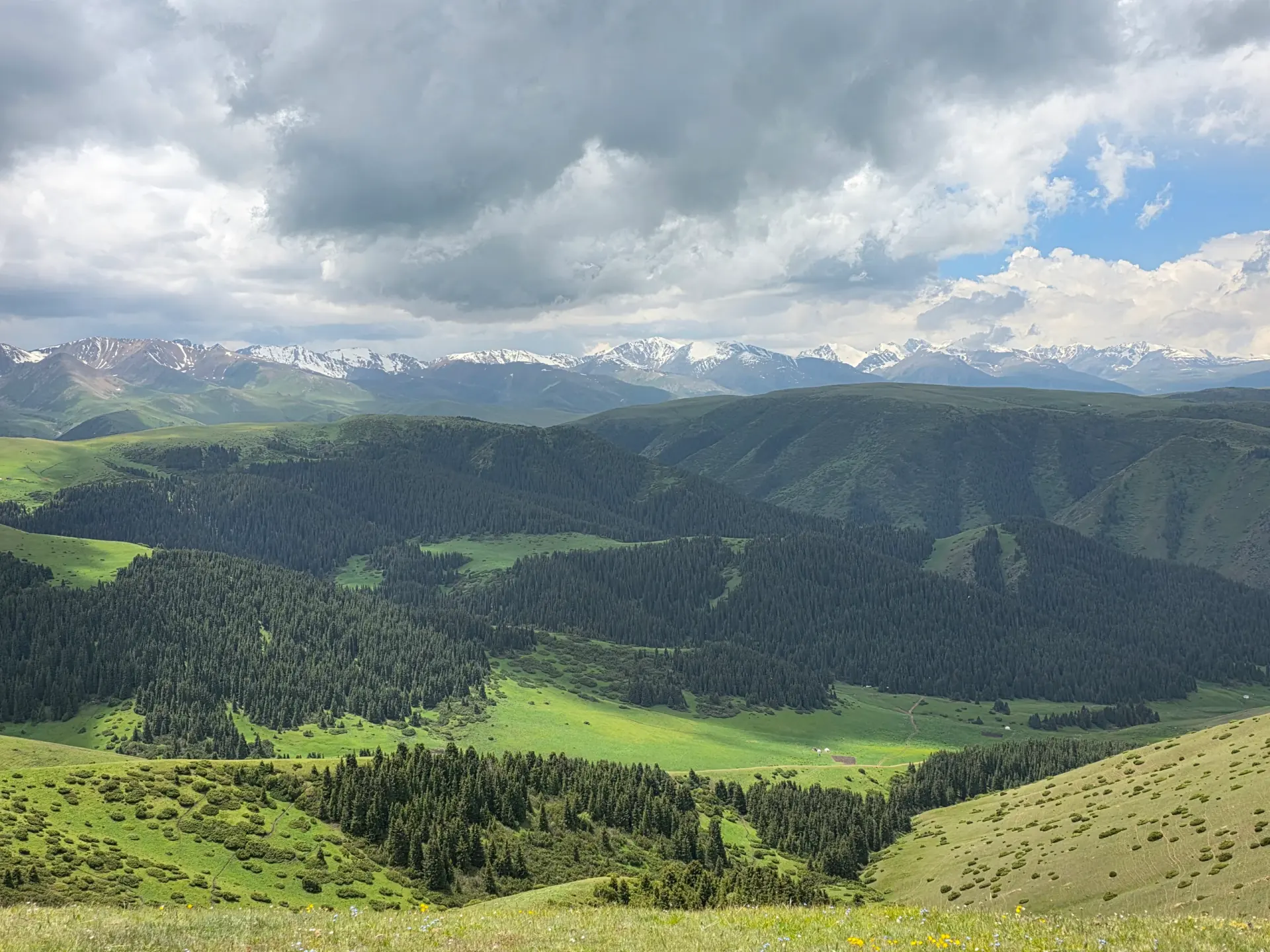 Плато Асы (Ассы) и водопад Кайрак